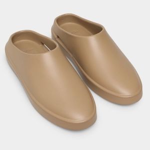 Saint morta slide taupe mens size 11 mule shoe brown new
